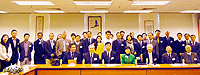 About 50 representatives and economists from institutions in Hong Kong, Mainland China and overseas attend the Shanghai-Hong Kong Development Institute 2013 Annual Conference